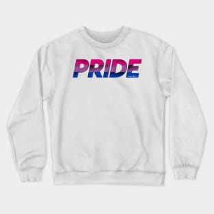 LGBTQ+ PRIDE: Bi-Sexual Pride Flag Crewneck Sweatshirt